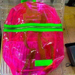 Anastasia Beverly Hills New Festival Clear Backpack BRAND NEW UNUSED